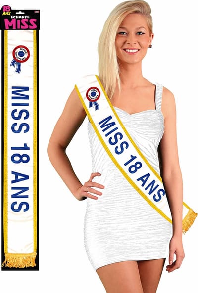 SURPRISEZ VOUS - Blauwe Miss-sjerp 18 jaar