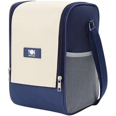 Nieuwe Lunchtas Draagbare Voedsel Thermosbox Duurzaam Kantoor Waterdicht Koeltas Vershouding Geïsoleerde Hoes Buiten Kamperen Reizen blue