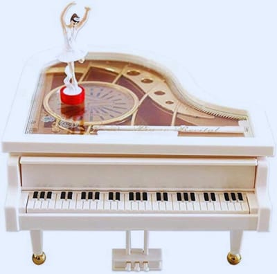 Thuys – Danser Piano Muziek Doos – Ballerina Muzikale Auto – Mechanische Piano Ballet Danser – Muziek Mooie Decoratie