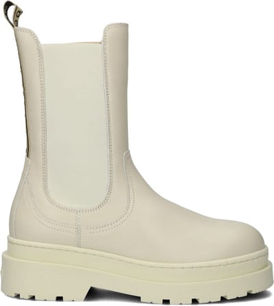 Scotch & Soda Aubri Chelsea Long Chelsea boots - Enkellaarsjes - Dames - Beige - Maat 41
