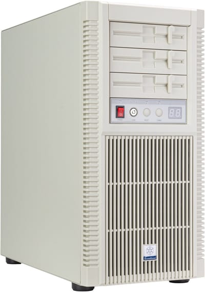 SilverStone FLP02 - Case - Tower - Beige