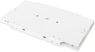 DIGITUS fibre optic cassette blank panel (12 slots) - 19" - including splice holder for crimp and shrink splice protection