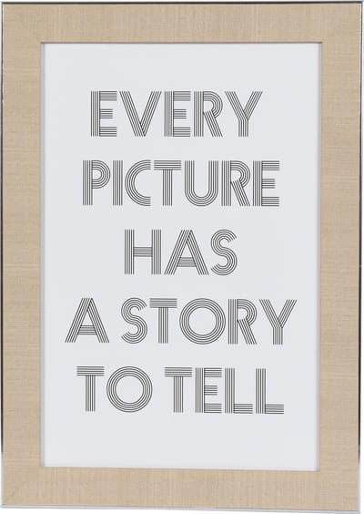 Fotolijst - Henzo - Silverline - Fotomaat 20x30 cm - Beige