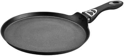 Ferveo Sienna Crêpe- en Pannenkoekenpan - 28cm - Zwart - Inductie - Pizza Pan