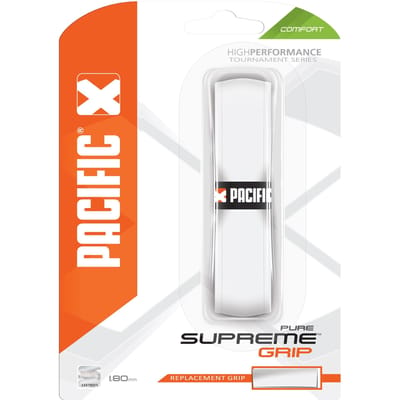 Pacific Supreme Grip Pure Verpakking 1 Stuk-Wit
