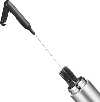 Afvoer Reinigingsborstel - Flexibele Slangborstel - Verstoppingen Verwijderen - Geïntegreerde Snede - 31 cm Lengte - Zwart