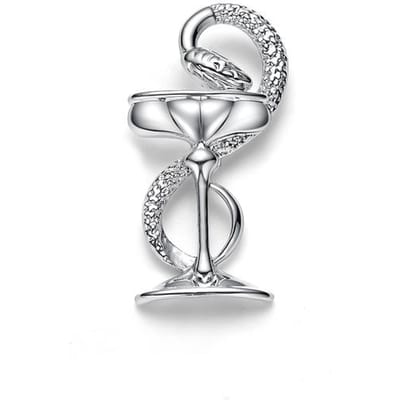 Kom van Hygieia Leuke Pin Badge Medisch Cadeau Dokter Verpleegkundige Pin Accessoires Zilverkleur Mode Sieraden Broches Vrouwen white