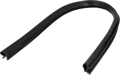 Deurafdichting Vaatwasser - Reserveonderdeel Rubber - Apparaat Reparatie - Temperatuurbestendig - 55 x 16 cm - Zwart