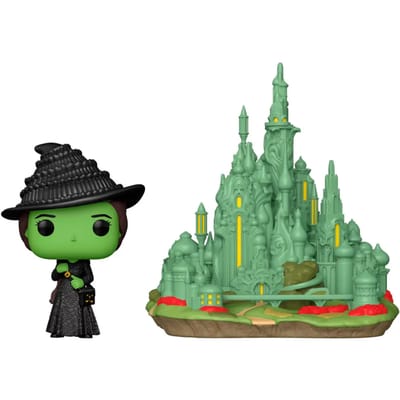 Wicked Elphaba with the Emerald City (Pop! Town) Vinyl Figur 44 Unisex Funko Pop! - Neutraal - Standard