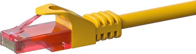 Danicom UTP CAT6 patchkabel - 2 meter geel - 100% koper - netwerkkabel - internetkabel - UTP kabel - RJ45 - 1000 mbit/s