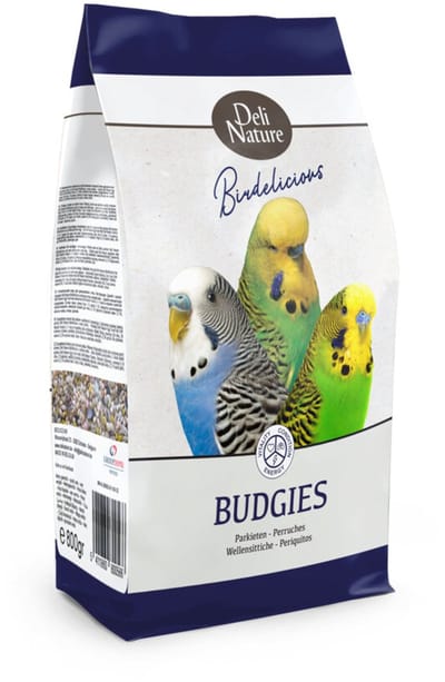 Deli Nature Parkieten Birdelicious - 5 x 800 gr - Voordeelverpakking