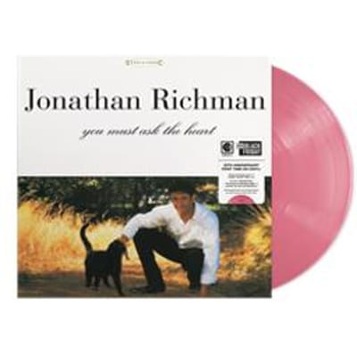 LP Plaat JONATHAN RICHMAN You Must Ask The Heart Roze Vinyl CR00926 Concord 2025 Niet Japan Rock