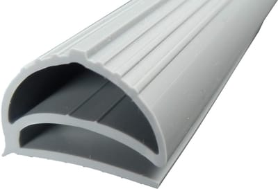 Koelkastafdichting Profiel - Deurrubber Vervanging - Energie Besparen - Flexibel Materiaal - 200cm Lengte - Grijs