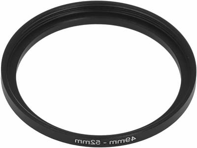 Step-Up Ring Adapter voor Camera Lenzen - Aluminium Filter Ring voor UV, CPL en ND Filters - Geschikt voor 49-82mm Lenzen