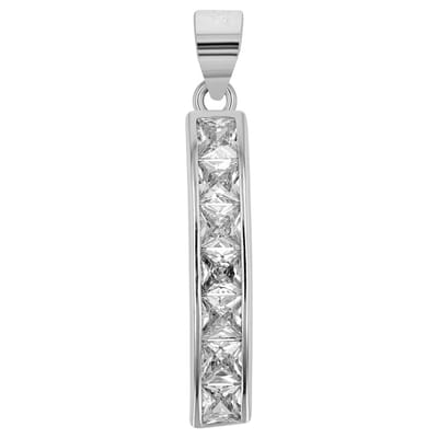 AKZENT Akzent dames hanger "Jöran" aus 925 Sterlingzilver, gerhodineerd, duurzaam
