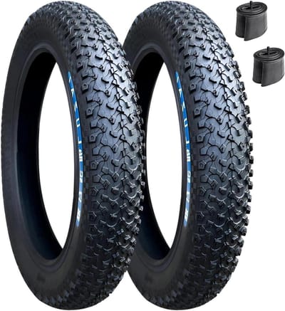 Fietsband met Binnenband - Dikke band - All-terrain rijden - Lekbestendig ontwerp - 12x1.75 inch - Zwart