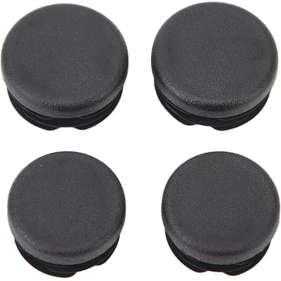 4 Pièces Cache-Trous de Cadre de Moto Kit de Bouchons Étanche Remplacement pour Ducati DesertX 2022 2023 black