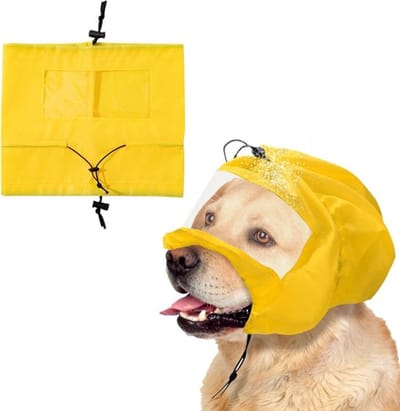 Waterdichte douchekap voor honden, waterdichte badkap, oorbescherming voor zwemmen, waterdichte hoofdbedekking