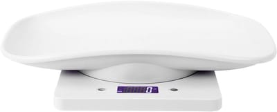 Dailygoods- Digitale Weegschaal 10 kg/1 g - Huisdierenweegschaal - Babyweegschaal - Antislip - LCD-scherm - Lichtgewicht en draagbaar