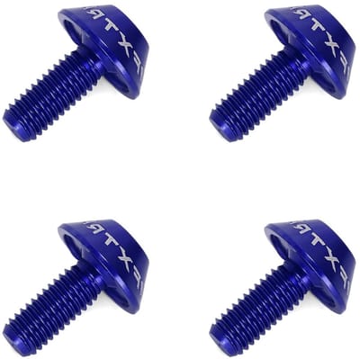 Set van 4 M5 x 12mm Inbusschroeven voor Fiets Waterfleshouder - Blauw, Duurzaam en Lichtgewicht