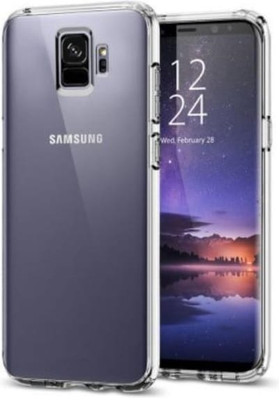 Transparant Backcover TPU Siliconen Softcase Hoesje voor Samsung Galaxy S9