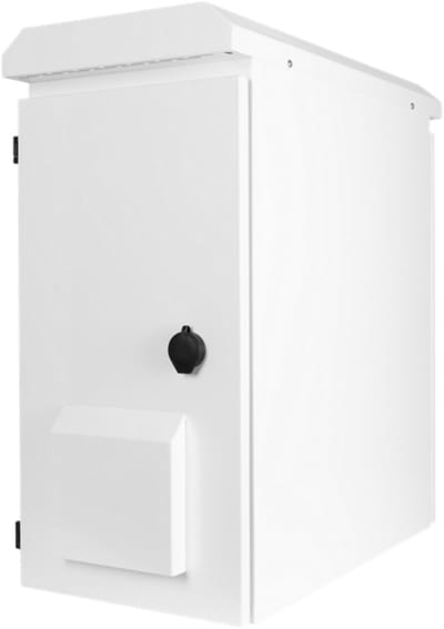 DSIT 6U outdoor wandkast voor verticale montage IP55 - 600x280x600mm (BxDxH) - serverbehuizing - serverrack - 19 inch