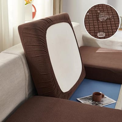 Waterdichte bankkussenhoes bankhoes hoge stretch bankstoel hoes meubelbeschermerhoezen voor woonkamer alle hoezen Plus Size (L)-1pc