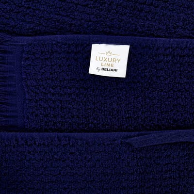 ATIU - Handdoek set - Marineblauw - Katoen