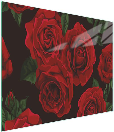 TMK ArtDeko - Snijplank - Róże - 52x30 cm - Veilig en Esthetisch