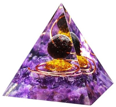 Kristallen Piramide voor Positieve Energie, Stressverlichting en Chakra Balans