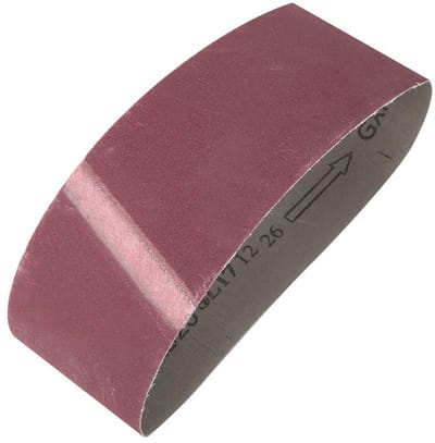 Dailygoods- Schuurband 10 Stuks - Schuurpapier Aluminiumoxide 457x75mm - Korrel 240/320/400/600/800/1000 - Voor Bandschuurmachine - Verbeter werkefficiëntie