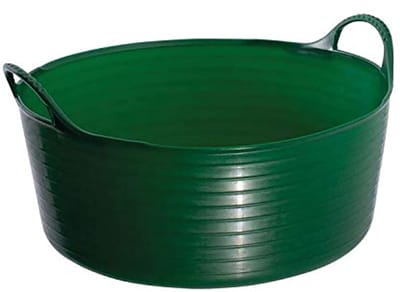 15 Liter Flexibele Opbergmand - Groen - Ideaal voor Tuin en Huishouding
