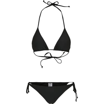 Urban Classics - Recycled Triangle Bikini set - XS - Zwart