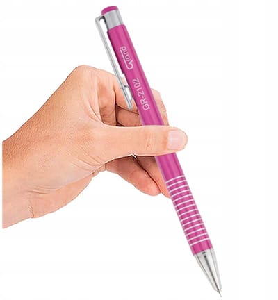 Automatische GRAND Pen met Blauwe Inkt - Comfortabel en Duurzaam