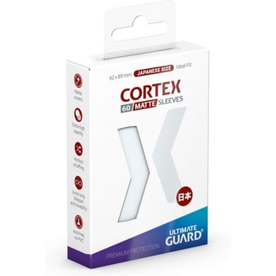 Ultimate Guard 60 Cortex Sleeves Japanse maat helder