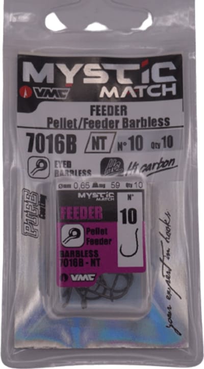 VMC 7016B-NT Pellet Feeder | Barbless #10