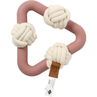Hondenspeeltje in tpr met touw D&D Home Milou Rosewood