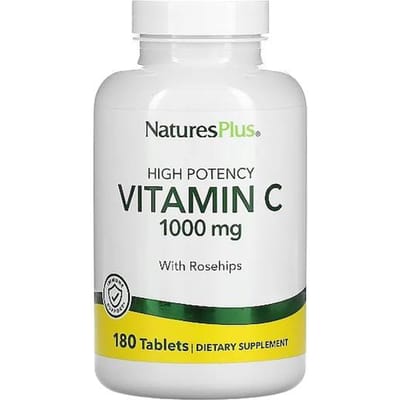 Nature's Plus Vitamine C, 1000 mg, 180 comprimés