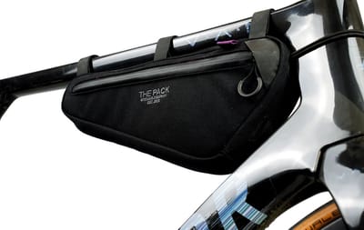 The Pack Snack Bag Frame Bag | Frametas - Bikepacking - 2L - Stevig materiaal - Zachte binnenzijde - Waterafstotend - Gravelbike