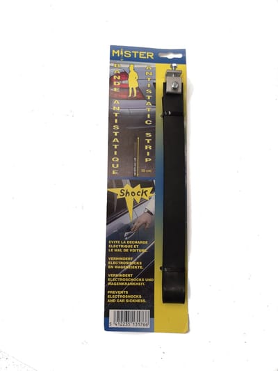 Mister Anti-statische Strip Mister 45 Cm Rubber Zwart