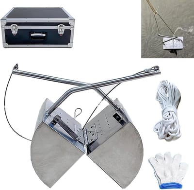 Slib Sampling Tool - Modder Sampler - Milieu Monitoring - Efficiënt Drainagesysteem - 20m Touw - Zilver