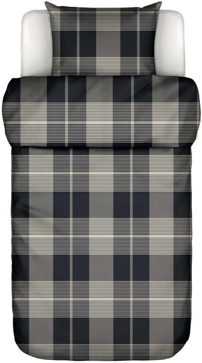 Marc O'Polo Alvar Dekbedovertrek New black - Eenpersoons – 140x200/220 cm