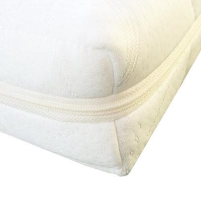 Slaaploods.nl Matrashoes Comfort Met Rits - Anti Allergie - 160x200 cm - Hoogte 20 cm