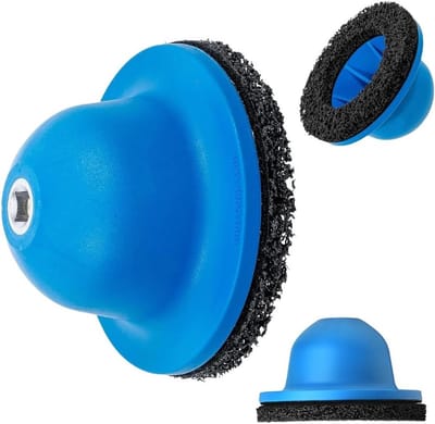 Professionele Wielnaafreiniger met Slijpbeker van 150 mm voor Bandenwissel en Velgenreiniging met 1/2" Aandrijving