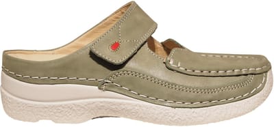 Wolky Dames Roll Slipper - 0622736-701 Sage Groen - Maat 39