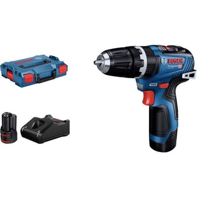 Bosch Professional GSB 12V-35 Accu-klopboormachine 2 snelheden Incl. 2 accus, Incl. lader, Incl. koffer