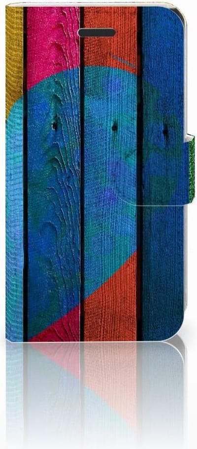 Samsung Galaxy Xcover 3 | Xcover 3 VE Book Style Case Wood Heart - Cadeau voor je Vriend