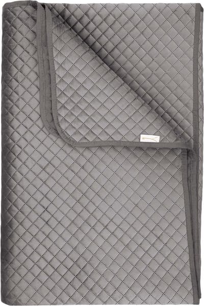 Yellow Classic-Anthracite Sprei Victoria 180x260 cm, gemaakt van 100% Polyester