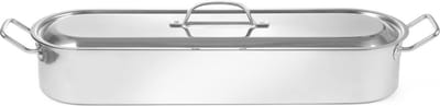 Hendi Vispocheerpan met Geperforeerde Inzet - 674x188x(H)125mm
