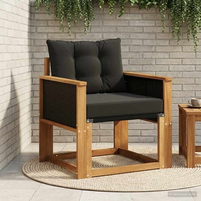 vidaXL - Buiten - Midden - Sofa - Massief - Acacia - Hout - Naturel